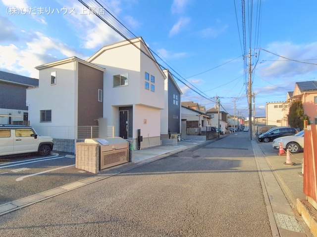 埼玉県さいたま市北区吉野町１丁目の新築戸建て外構写真 2026年2月11日撮影