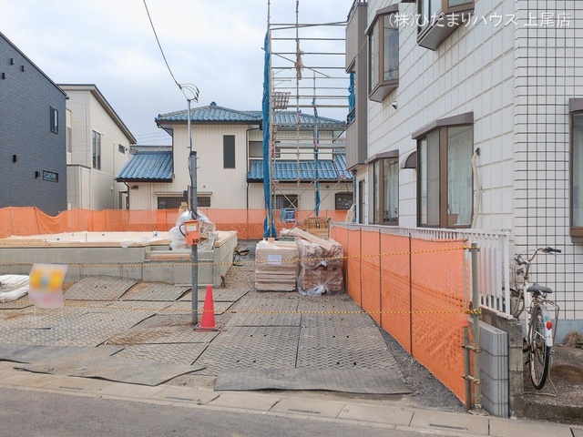 埼玉県さいたま市北区別所町の新築戸建て基礎写真 2026年2月23日撮影