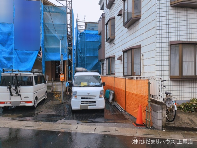 埼玉県さいたま市北区別所町の新築戸建て上棟写真 2026年3月9日撮影