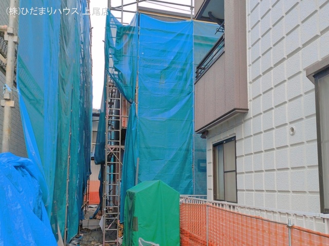 埼玉県さいたま市北区別所町の新築戸建てシート写真 2026年4月6日撮影