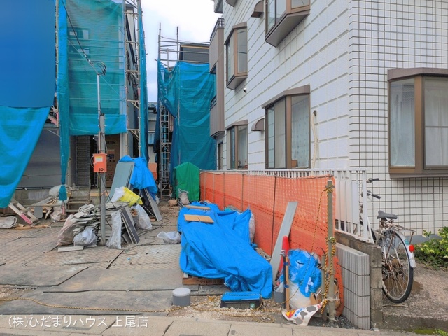 埼玉県さいたま市北区別所町の新築戸建てシート写真 2026年4月6日撮影