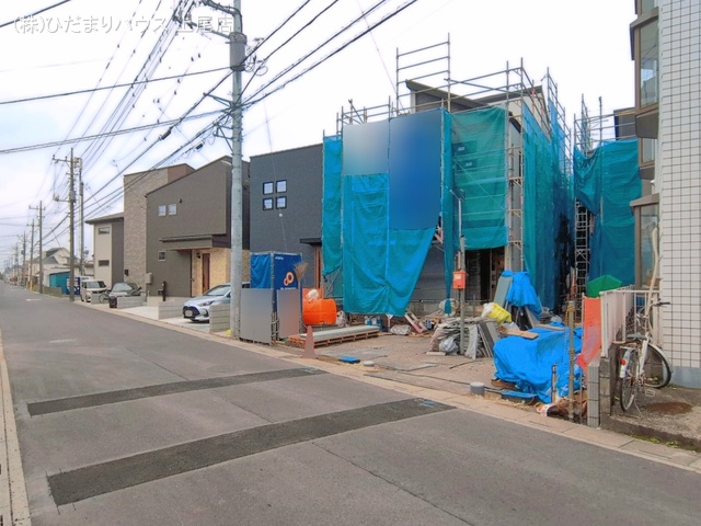 埼玉県さいたま市北区別所町の新築戸建てシート写真 2026年4月6日撮影