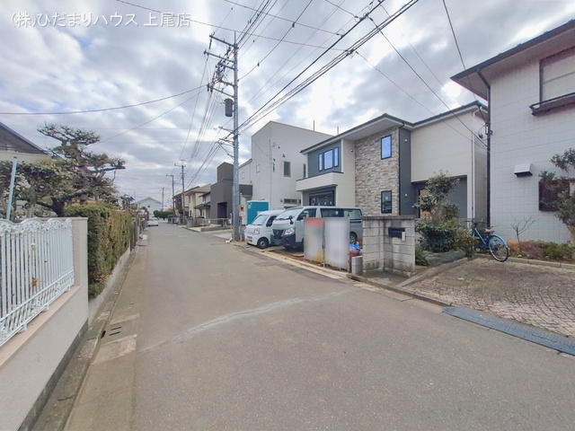 埼玉県上尾市大字小泉の新築戸建て外構写真 2026年2月19日撮影