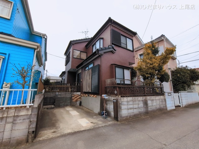埼玉県上尾市大字平塚の中古戸建て完成写真 2026年3月1日撮影