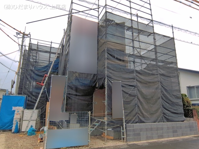 埼玉県さいたま市西区大字二ツ宮の新築戸建て上棟写真 2026年4月22日撮影