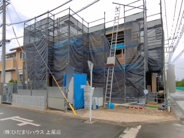 埼玉県さいたま市西区大字二ツ宮の新築戸建て上棟写真 2026年4月22日撮影