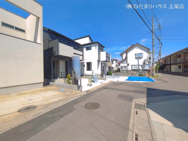 埼玉県上尾市弁財１丁目の新築戸建て完成写真 2026年4月19日撮影