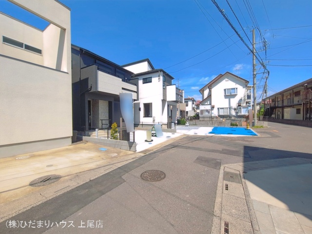 埼玉県上尾市弁財１丁目の新築戸建て完成写真 2026年4月19日撮影