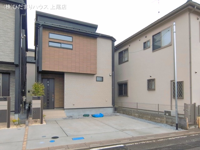 埼玉県上尾市大字上の新築戸建て完成写真 2026年4月6日撮影