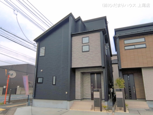 埼玉県上尾市大字上の新築戸建て完成写真 2026年4月6日撮影