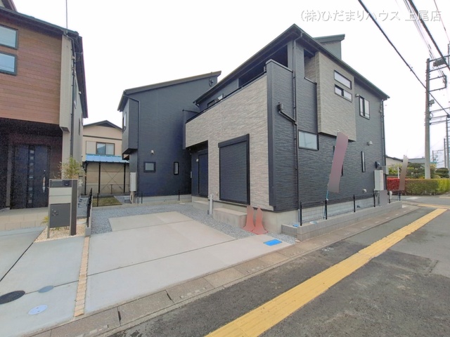 埼玉県上尾市大字上の新築戸建て完成写真 2026年4月6日撮影