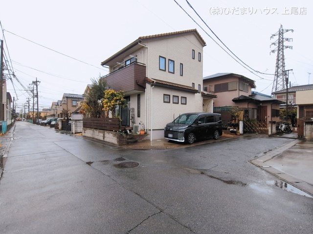 埼玉県上尾市大字上の中古戸建て完成写真 2026年3月9日撮影