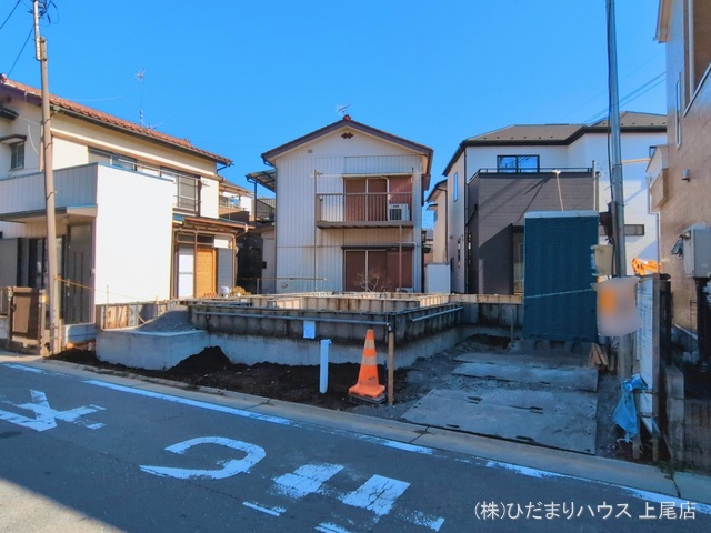 埼玉県上尾市二ツ宮の新築戸建て基礎写真 2026年3月10日撮影