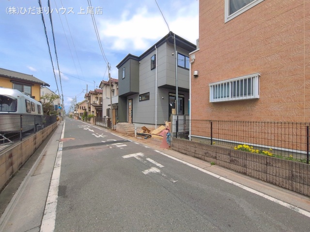 埼玉県上尾市二ツ宮の新築戸建て外構写真 2026年4月23日撮影