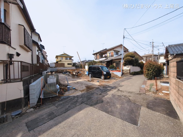埼玉県上尾市緑丘4丁目の新築戸建て基礎写真 2026年3月12日撮影
