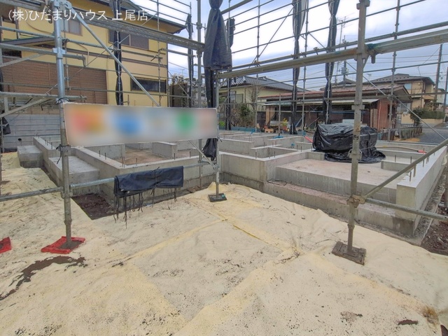 埼玉県上尾市緑丘４丁目の新築戸建て基礎写真 2026年3月31日撮影