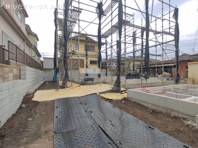 埼玉県上尾市緑丘４丁目の新築戸建て基礎写真 2026年3月31日撮影