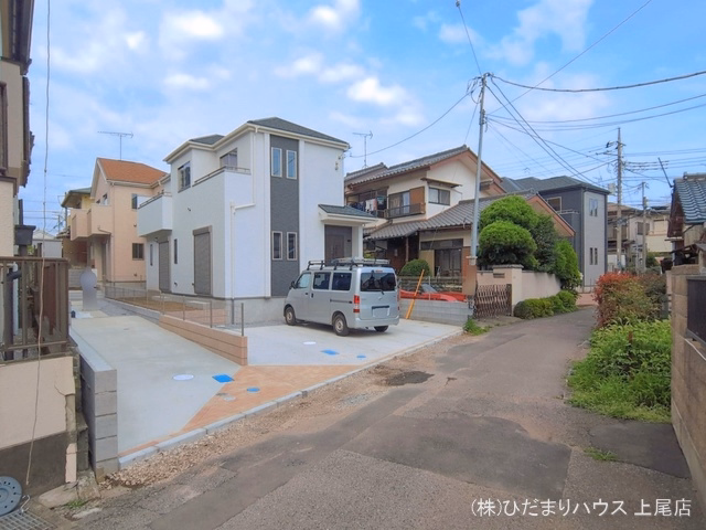 埼玉県上尾市緑丘４丁目の新築戸建て完成写真 2026年6月23日撮影