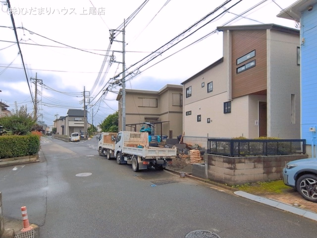 埼玉県上尾市大字小泉の新築戸建て外構写真 2026年6月25日撮影