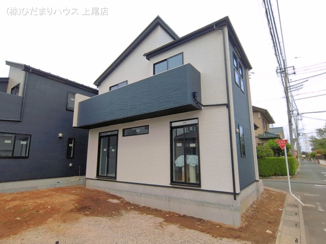 埼玉県上尾市大字上の新築戸建て外構写真 2026年4月22日撮影