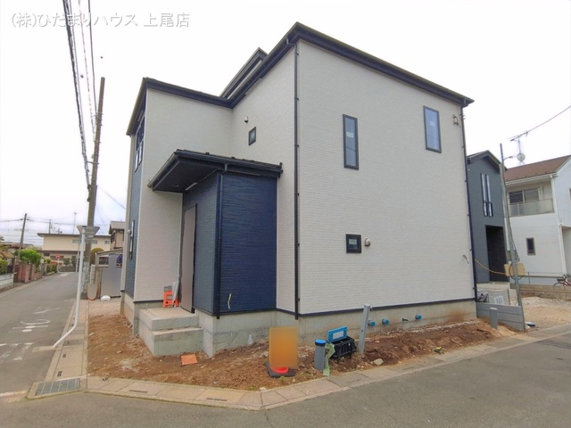 埼玉県上尾市大字上の新築戸建て外構写真 2026年4月22日撮影