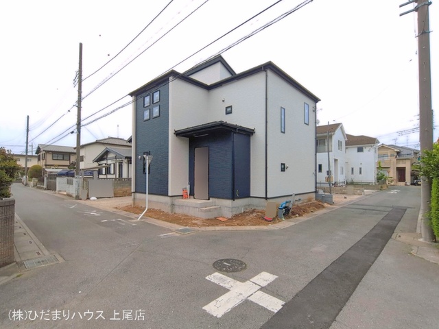 埼玉県上尾市大字上の新築戸建て外構写真 2026年4月22日撮影