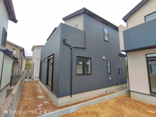 埼玉県上尾市大字上の新築戸建て外構写真 2026年4月22日撮影