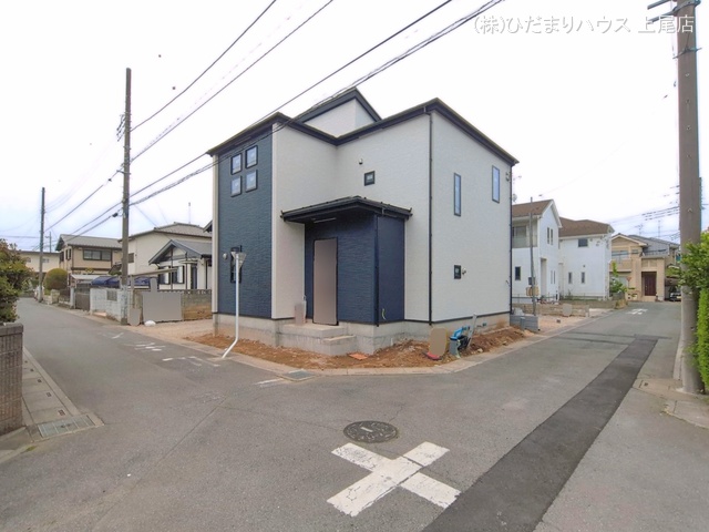 埼玉県上尾市大字上の新築戸建て外構写真 2026年4月22日撮影
