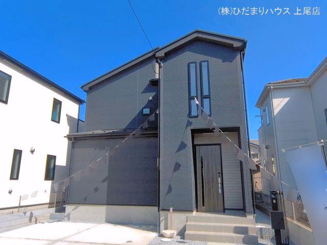 埼玉県上尾市大字上の新築戸建て完成写真 2026年5月17日撮影