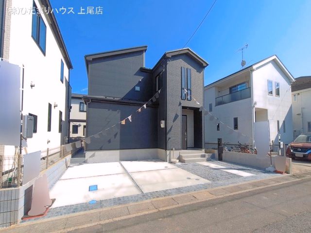埼玉県上尾市大字上の新築戸建て完成写真 2026年5月17日撮影