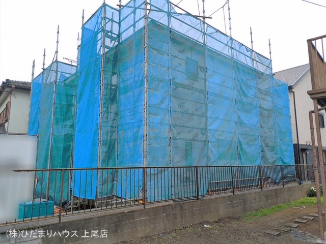 埼玉県さいたま市西区大字佐知川の新築戸建てシート写真 2026年3月24日撮影