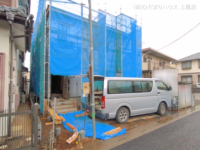 埼玉県さいたま市西区大字佐知川の新築戸建てシート写真 2026年3月24日撮影