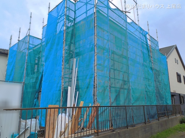埼玉県さいたま市西区大字佐知川の新築戸建てシート写真 2026年4月6日撮影