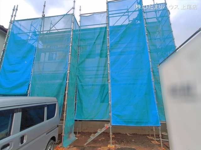 埼玉県さいたま市西区大字佐知川の新築戸建てシート写真 2026年4月22日撮影