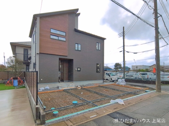 埼玉県さいたま市西区大字飯田の新築戸建て外構写真 2026年3月25日撮影