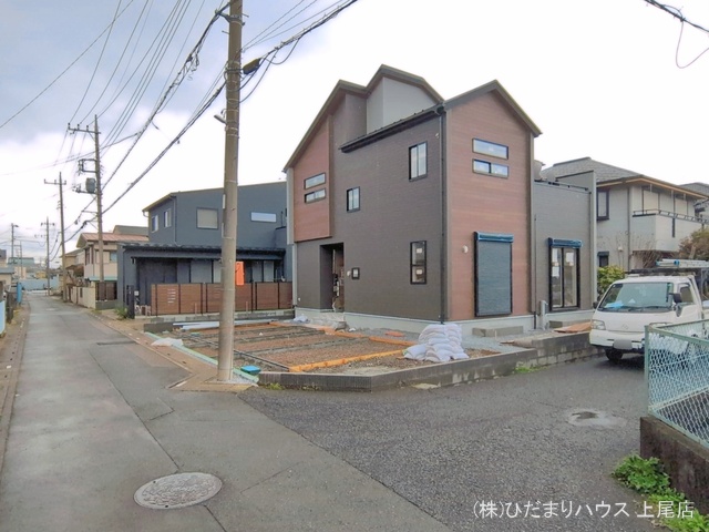 埼玉県さいたま市西区大字飯田の新築戸建て外構写真 2026年3月25日撮影