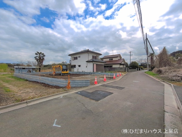 埼玉県上尾市大字瓦葺の新築戸建て更地・土地写真 2026年3月26日撮影