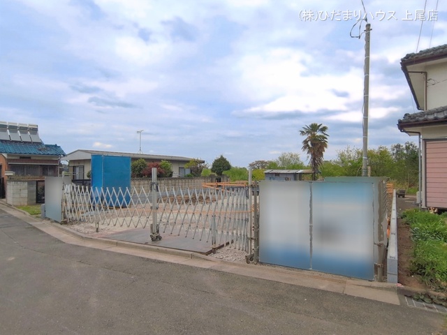 埼玉県上尾市大字瓦葺の新築戸建て基礎写真 2026年4月14日撮影