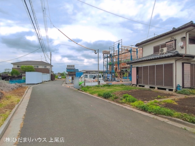 埼玉県上尾市大字瓦葺の新築戸建て上棟写真 2026年4月29日撮影