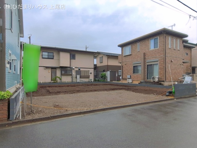 埼玉県上尾市大字小泉の新築戸建て更地・土地写真 2026年5月21日撮影