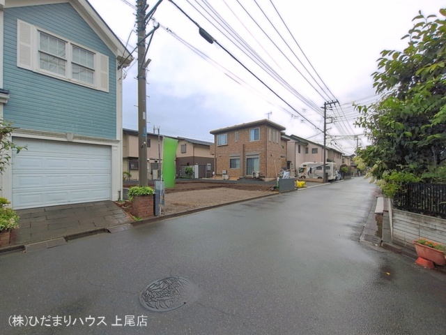 埼玉県上尾市大字小泉の新築戸建て更地・土地写真 2026年5月21日撮影
