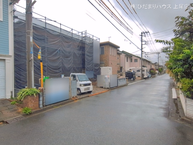 埼玉県上尾市大字小泉の新築戸建て上棟写真 2026年6月24日撮影