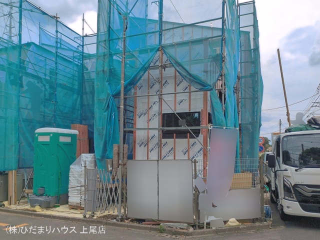 埼玉県さいたま市北区奈良町の新築戸建てシート写真 2026年5月26日撮影