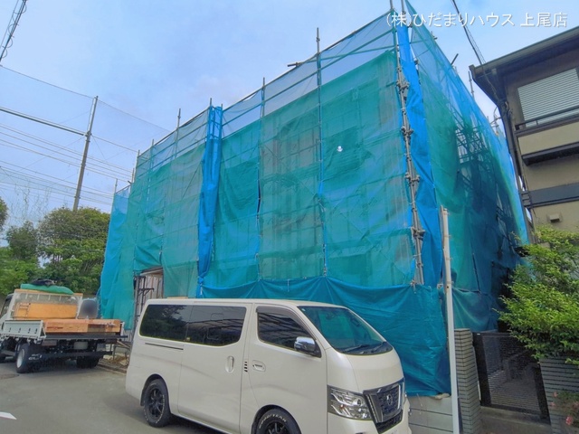 埼玉県さいたま市北区奈良町の新築戸建てシート写真 2026年5月26日撮影