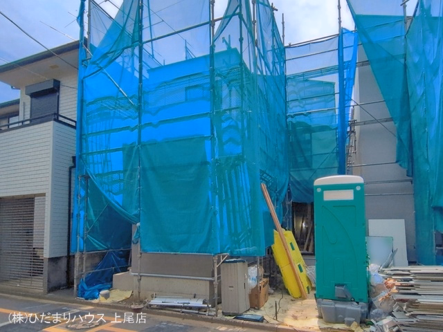埼玉県さいたま市北区奈良町の新築戸建てシート写真 2026年6月15日撮影
