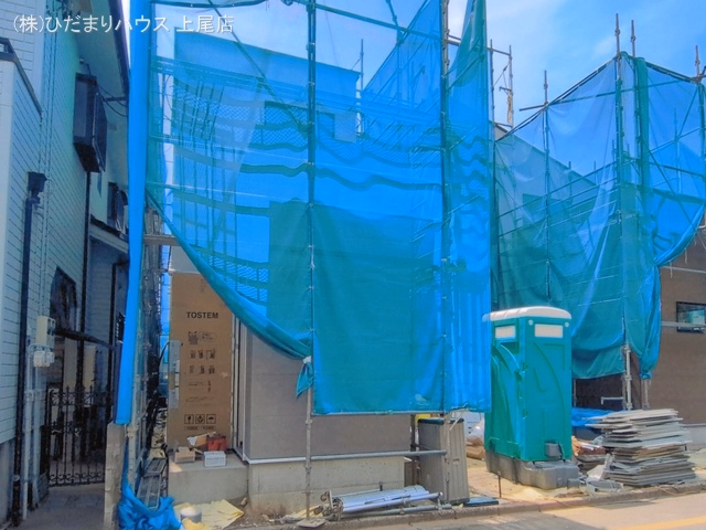 埼玉県さいたま市北区奈良町の新築戸建てシート写真 2026年6月15日撮影