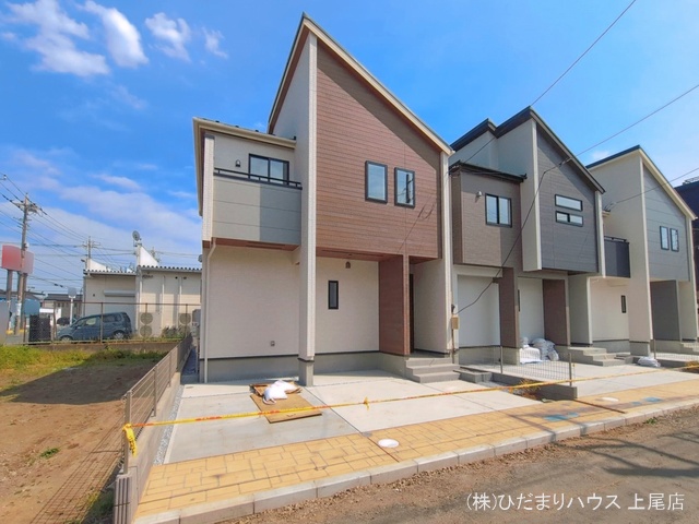埼玉県上尾市本町５丁目の新築戸建て完成写真 2026年5月19日撮影