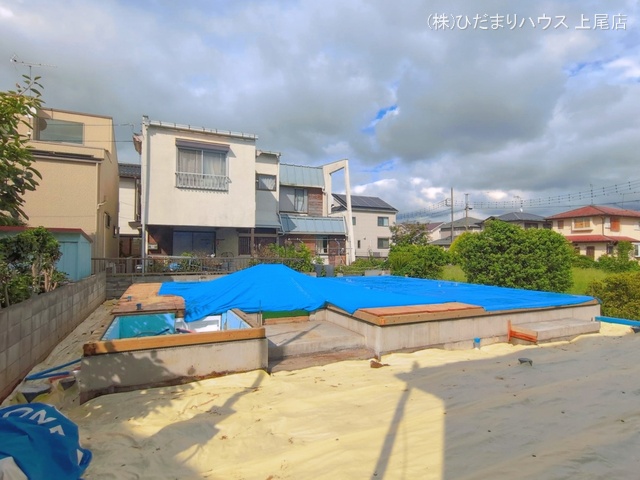 埼玉県上尾市浅間台４丁目の新築戸建て基礎写真 2026年6月7日撮影