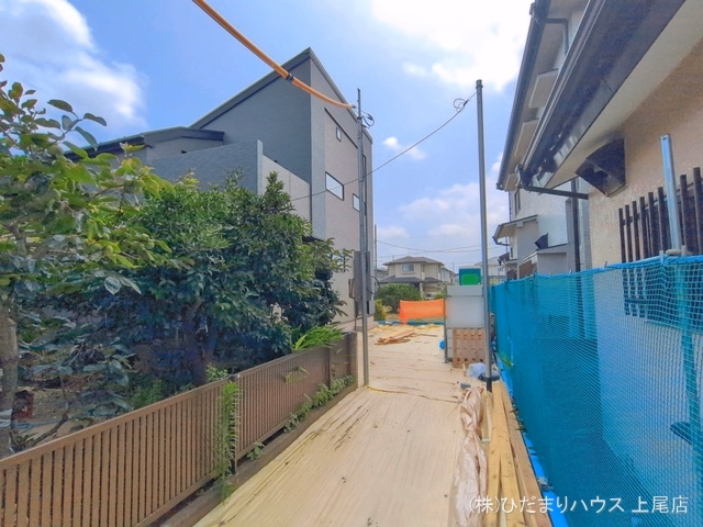 新築戸建て 上尾市浅間台418　1棟 1号棟 外構