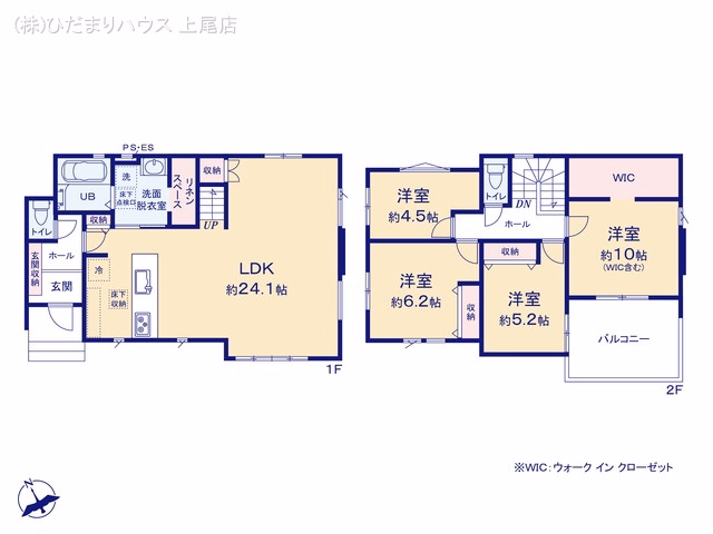 さいたま市西区大字佐知川（戸建）01 間取図